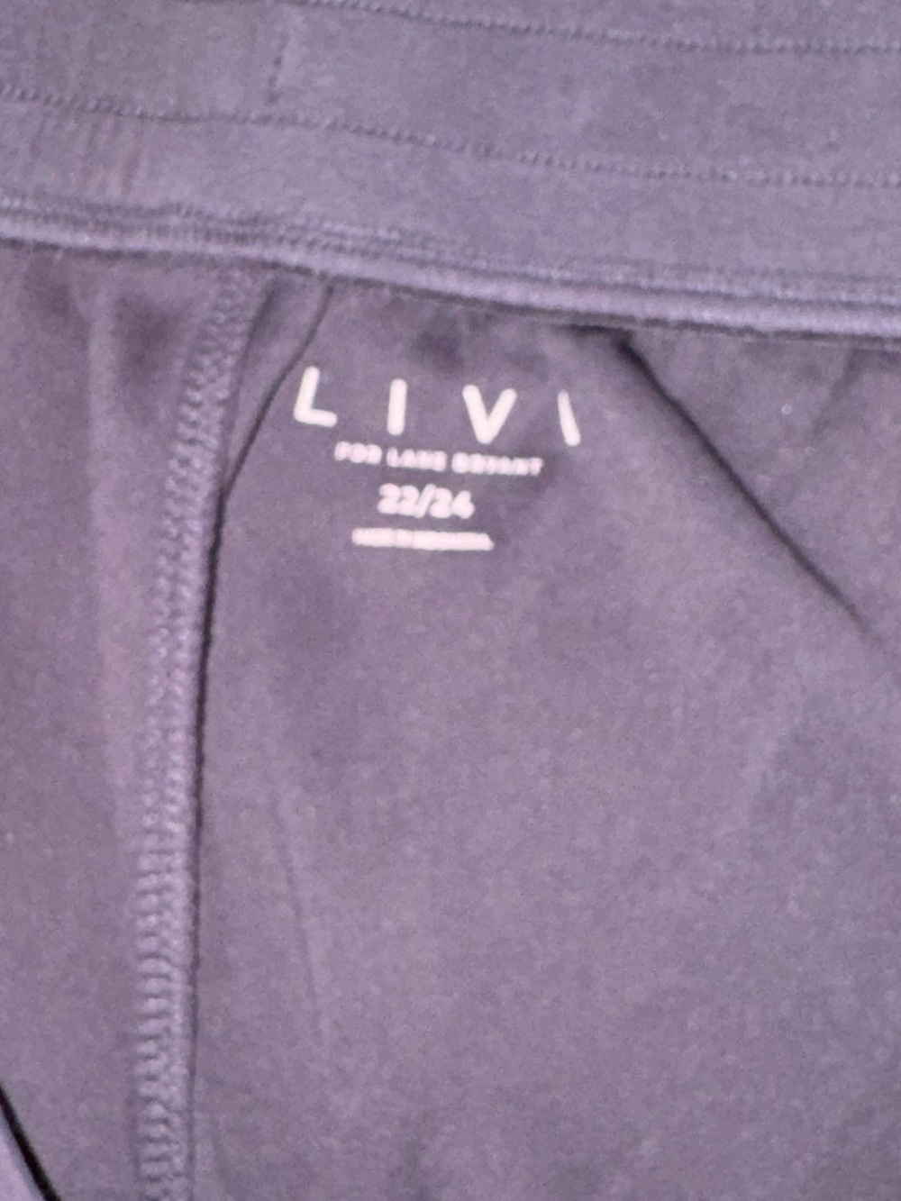 Lane Bryant Dusty Blue Wide-Leg Lounge Pants - Picture 7 of 8